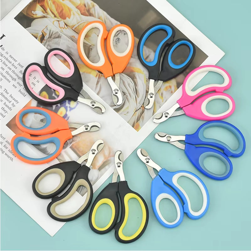 Half-Moon Pet Grooming Nail Scissors for Cats, Dogs & Small Pets
