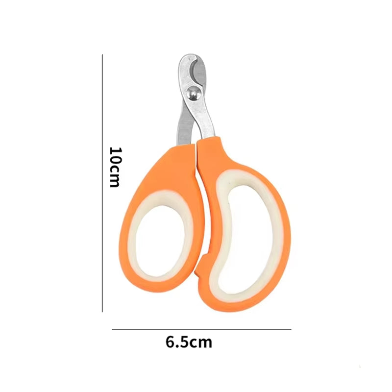 Half-Moon Pet Grooming Nail Scissors for Cats, Dogs & Small Pets