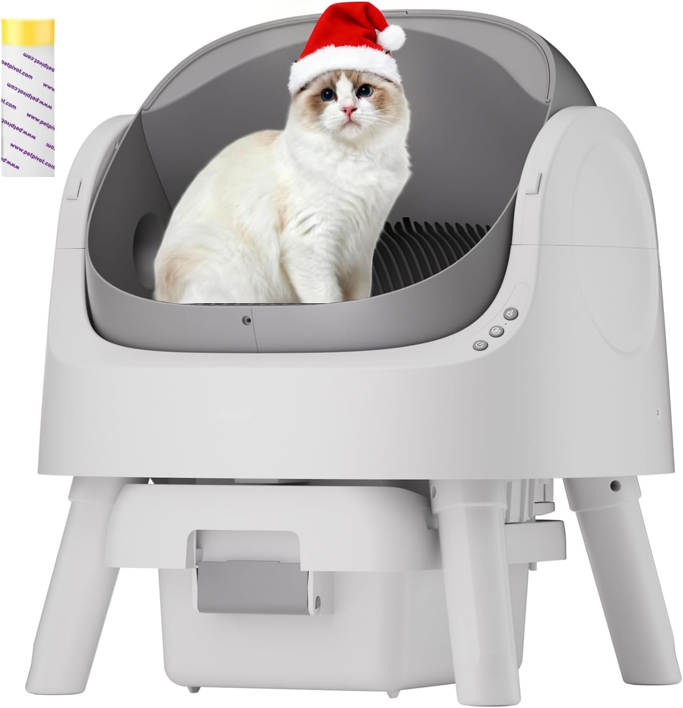 Automatic Self Cleaning  Litter Box for Multiple Cats, Integrated Safety Protection