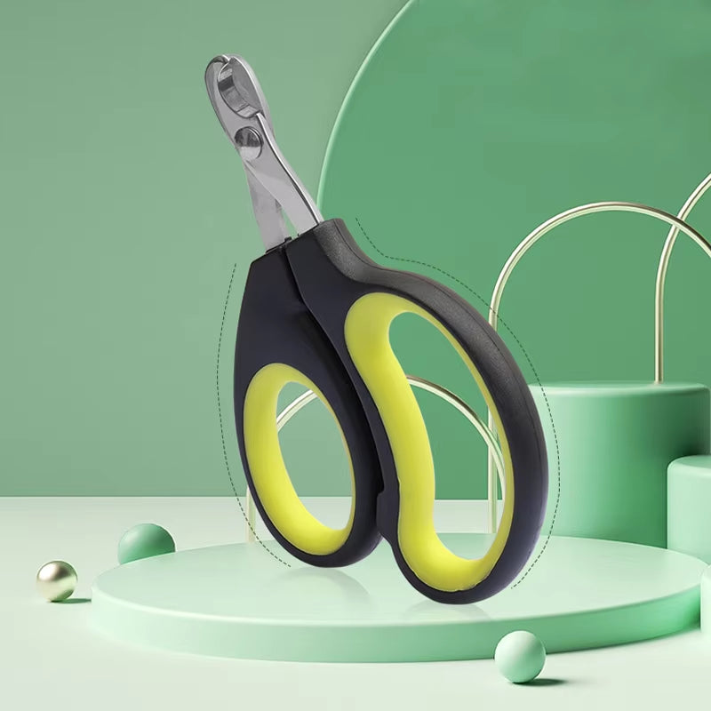 Half-Moon Pet Grooming Nail Scissors for Cats, Dogs & Small Pets