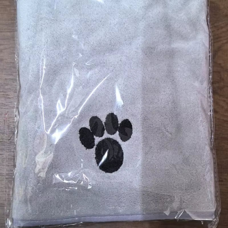 Microfiber Pet Absorbent Towels – Super Absorbent & Soft, No Deformation, Essential for Pet Bathing
