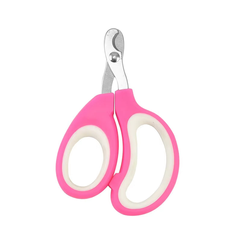 Half-Moon Pet Grooming Nail Scissors for Cats, Dogs & Small Pets